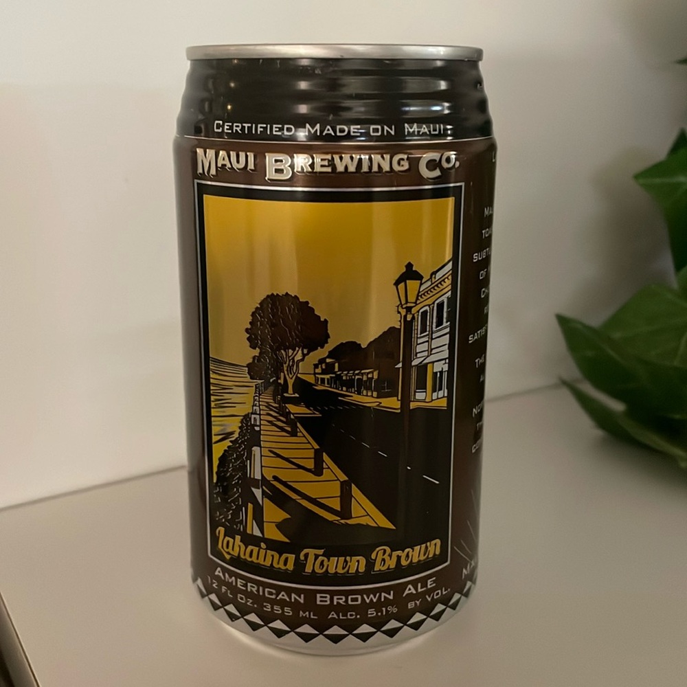 Maui Brewing Company Limited Release Can Empty! Collectible! Lahaina Brown!